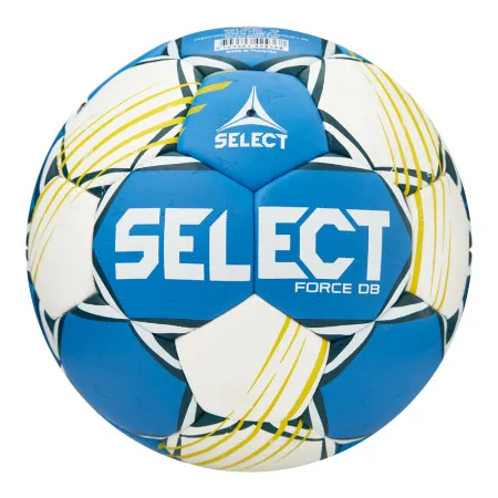 Мяч ганд. SELECT HB FORCE DB V25, 1622858205, Senior (р.3), EHF Appr,ПУ, гибр.сш., сине-белый за 8&nbsp;438.80 ₽ купить в Магнитогорске