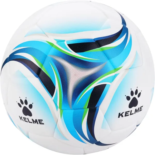 Мяч футб. KELME Vortex 18.2, 8301QU5021-113, р.5, 32 панели, ПУ, термосшивка, бело-синий за 6&nbsp;045.20 ₽ в Магнитогорске
