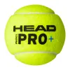 Мяч для падела HEAD Padel Pro+, 540203, уп.3 шт, FIP Approved, войлок,нат.резина,желтый за 933.30 ₽ купить в Магнитогорске
