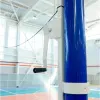 Волейбольные стойки универсальные со стаканами и механизмом натяжения троса ZAVODSPORTA за 41&nbsp;400 ₽ купить в Магнитогорске